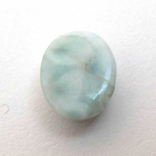 Kabošon larimar ovál 11,4mm — foto 4