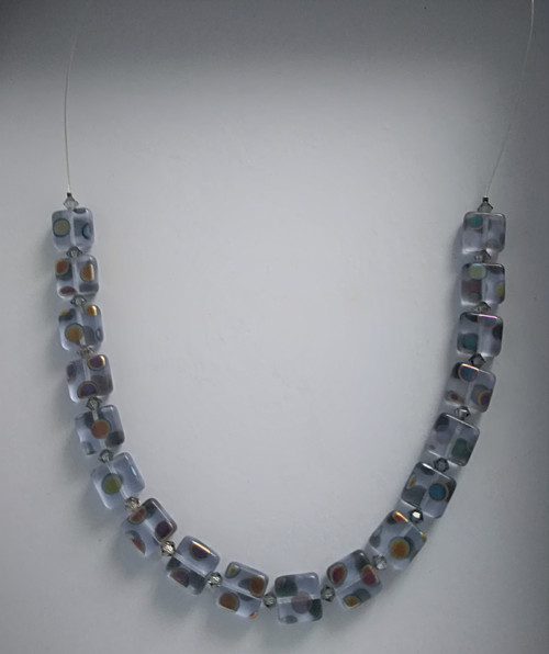 Náhrdelník art glass — foto 3
