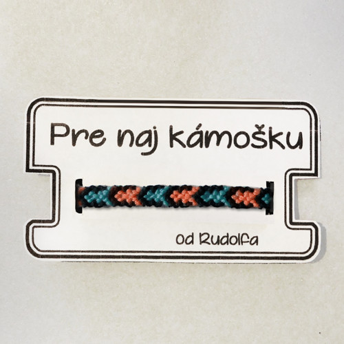 Jeden smer - pletený náramok — foto 2