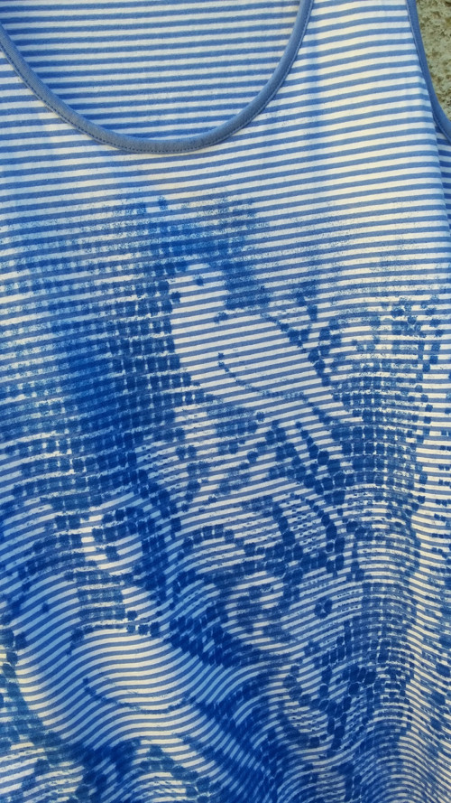 Cibulákové dlouhé tílko, M/L — foto 2