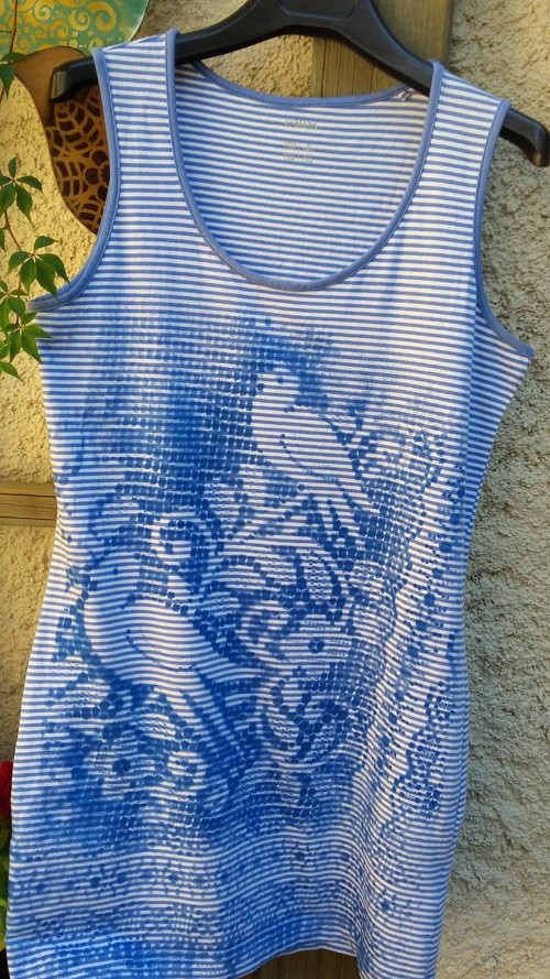 Cibulákové dlouhé tílko, M/L — foto 3