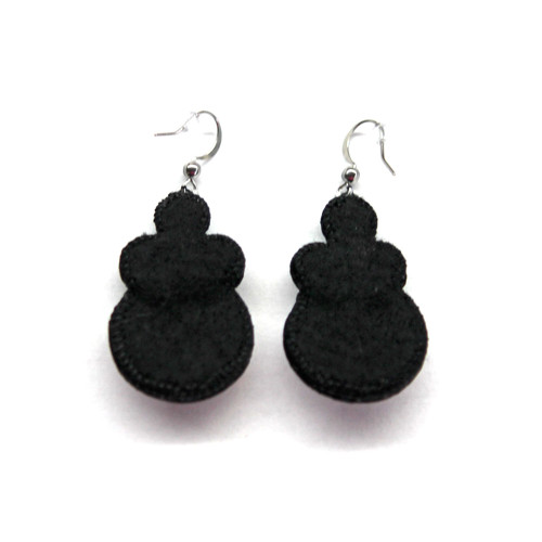 MAX - flakaté soutache náušnice — foto 3