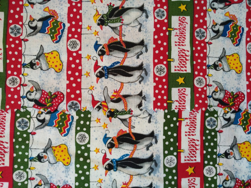 Vánoční sada látek Penguin — foto 6