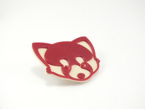 Panda červená ivory/ruby red — foto 3