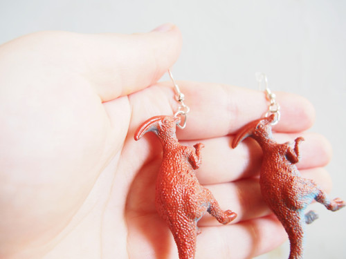Dinosauří náušnice - Parasaurolophus — foto 3