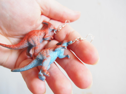 Dinosauří náušnice - Parasaurolophus — foto 5