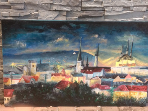 Večerní panorama-Olomouc - velký formát — foto 3