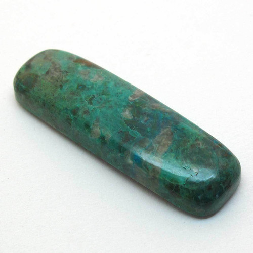 Kabošon chryzokol obdelník 36mm — foto 2