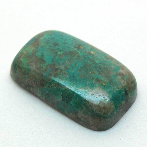 Kabošon chryzokol obdelník 19mm — foto 2