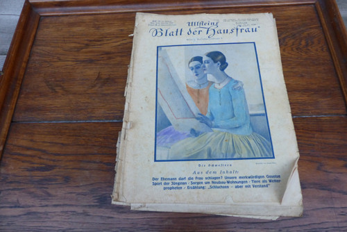 Blatt der Hausfrau... móda 14/1930, střihy! — foto 2