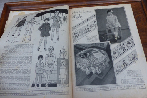 Blatt der Hausfrau... móda 14/1930, střihy! — foto 5