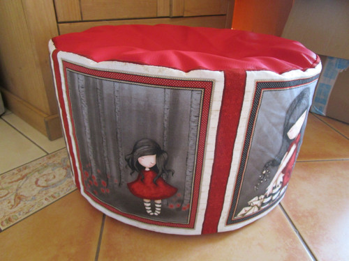 Velký puff sedák Gorjus 50 cm — foto 5