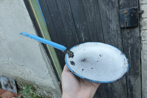 Osmaženo...smaltovaná pánvička — foto 3