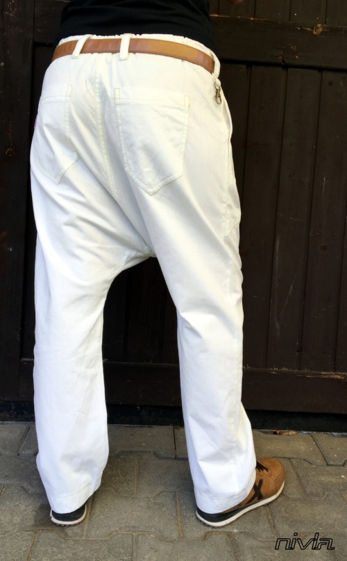 Turky / harémky - bílé jeans — foto 2