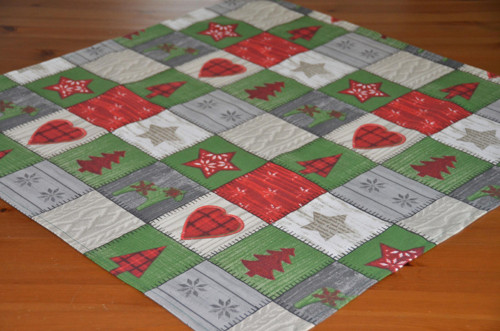 Vánoční patchwork (75x75 cm) — foto 2
