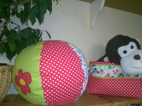 Veselý látkový balón — foto 2