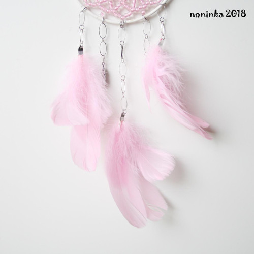 Dreamcatcher růžový — foto 2