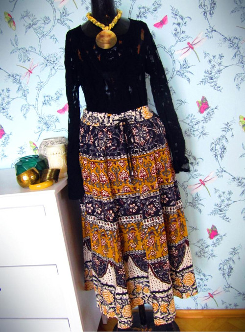 Sukně gypsy boho autumn — foto 2