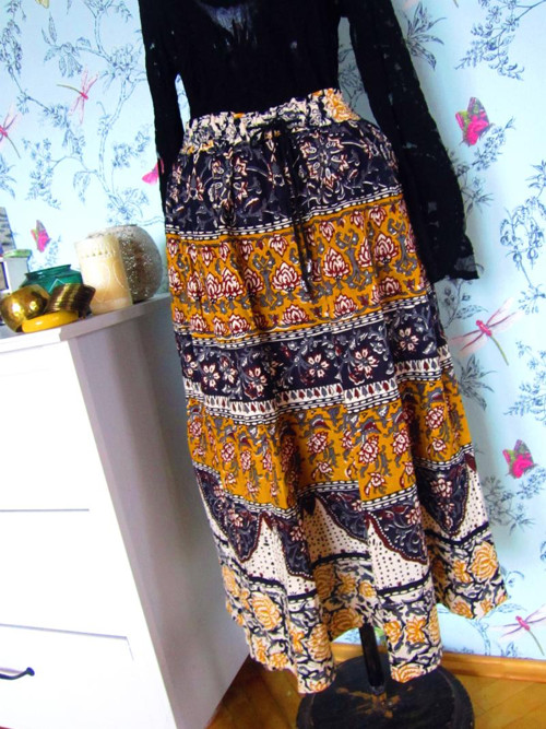 Sukně gypsy boho autumn — foto 3