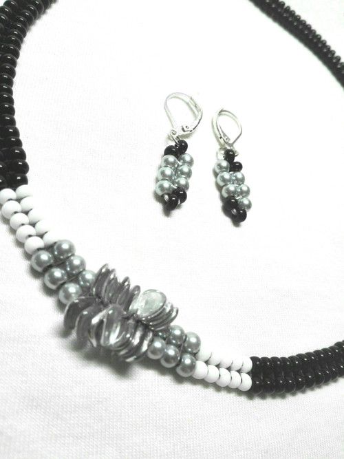 Náhrdelník BLACK&SILVER — foto 3