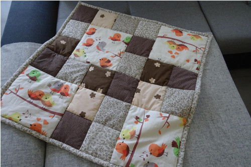 Patchwork deka dětská - s ptáčky — foto 2