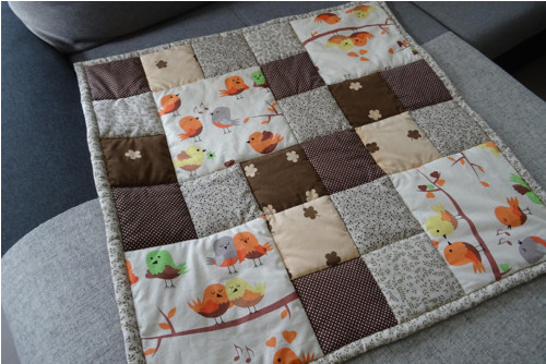 Patchwork deka dětská - s ptáčky — foto 3