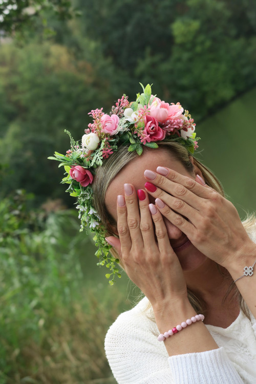 Věneček do vlasů Boho — foto 3