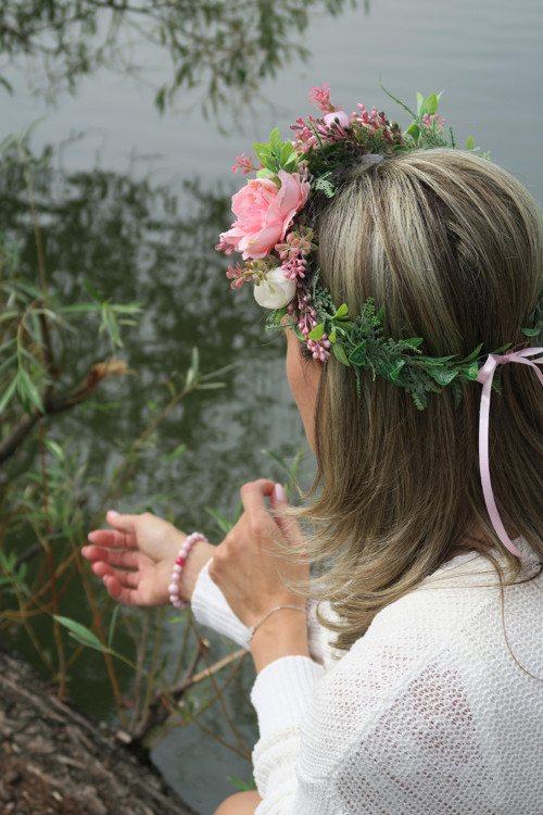 Věneček do vlasů Boho — foto 4