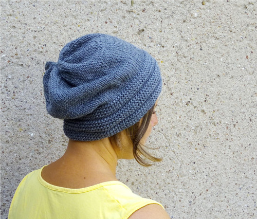 Dámská čapka ŠEDÁ 100% merino — foto 6