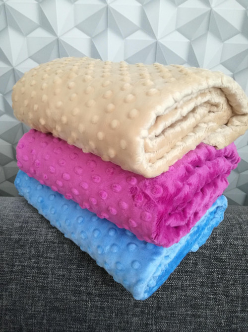 Minky - CUDDLE DIMPLE® Raspberry — foto 2