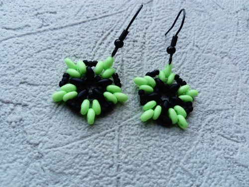 Náušnice UV Green Leafstar — foto 5