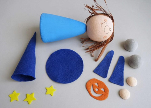 Čarodějnice velká - kreativní set — foto 2