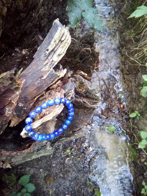 Náramek z lapisu lazuli — foto 2