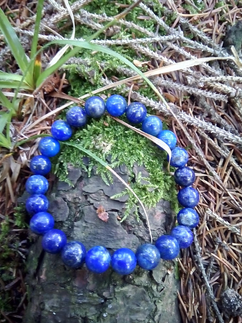 Náramek z lapisu lazuli — foto 3