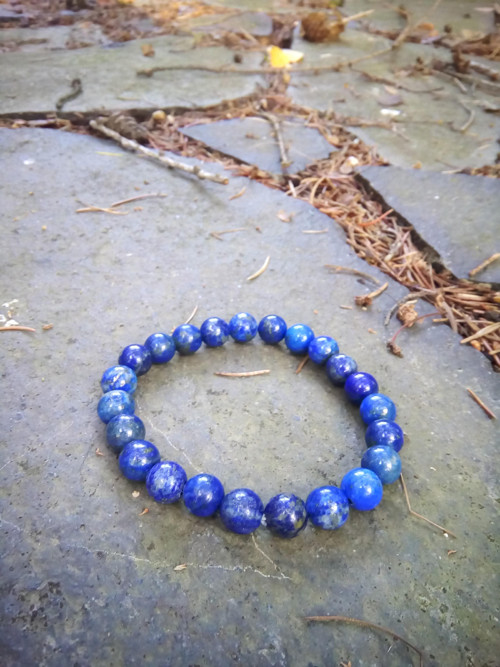 Náramek z lapisu lazuli — foto 4