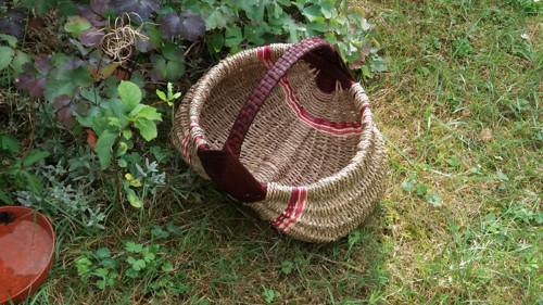 Rámový košík bordo — foto 3