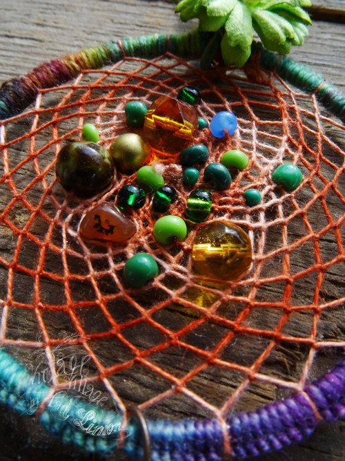 "woodstock" Mini lapač snů — foto 3