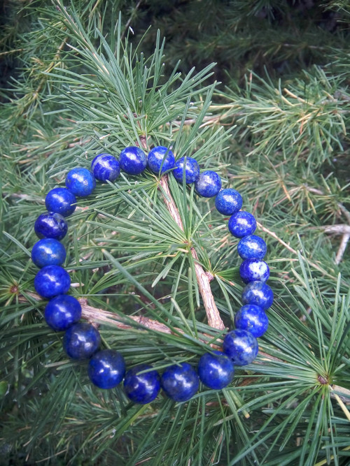 Náramek z lapis lazuli — foto 2
