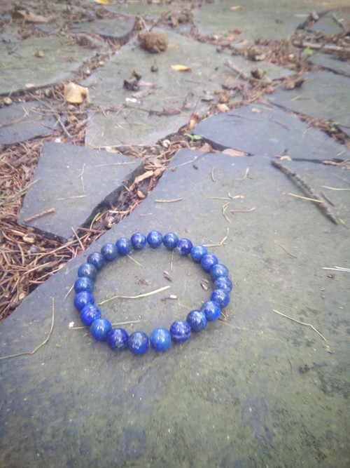 Náramek z lapis lazuli — foto 3