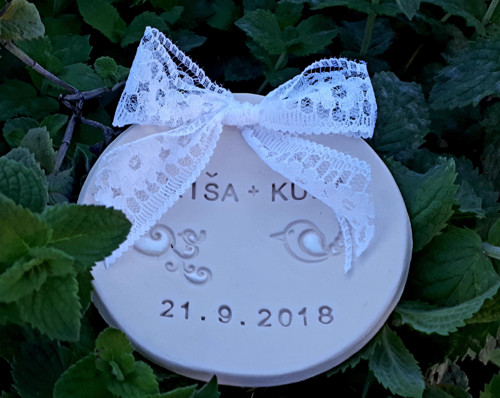 Svatební talířek - na přání — foto 3