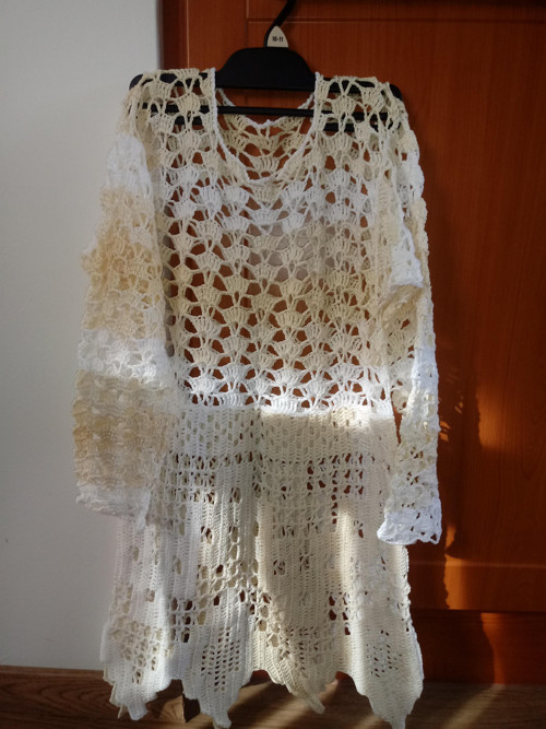 Háčkované šaty/tunika — foto 3