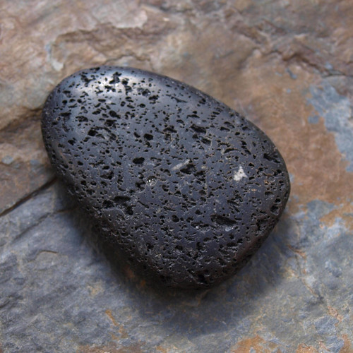 Lávový kámen, 44 x 32 mm — foto 2