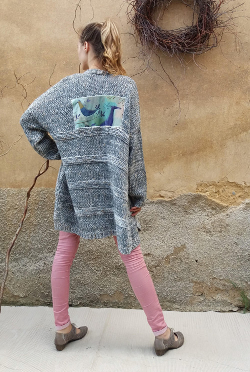 Svetr Ptačí M - Poslední Kus — foto 2