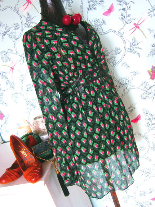 Šatky transparentní boho — foto 3