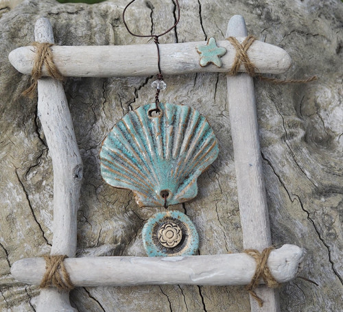 Mušle a driftwood — foto 4