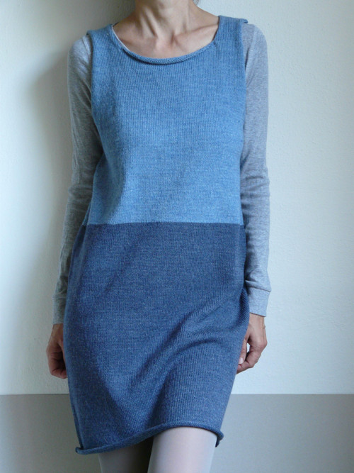 Šatová sukně sivomodrá — foto 2