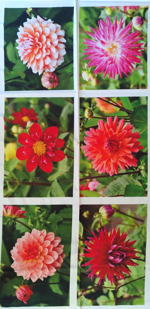Panel Just Dahlias 60*110 cm — foto 3