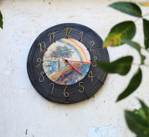 Moje cesta za duhou... drátované hodiny — foto 2