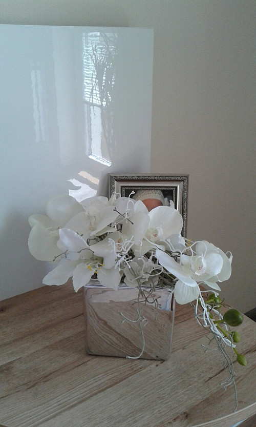 Moderní aranžmá s orchidejí — foto 5