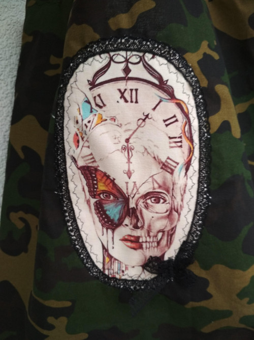 Army skull with times — foto 4